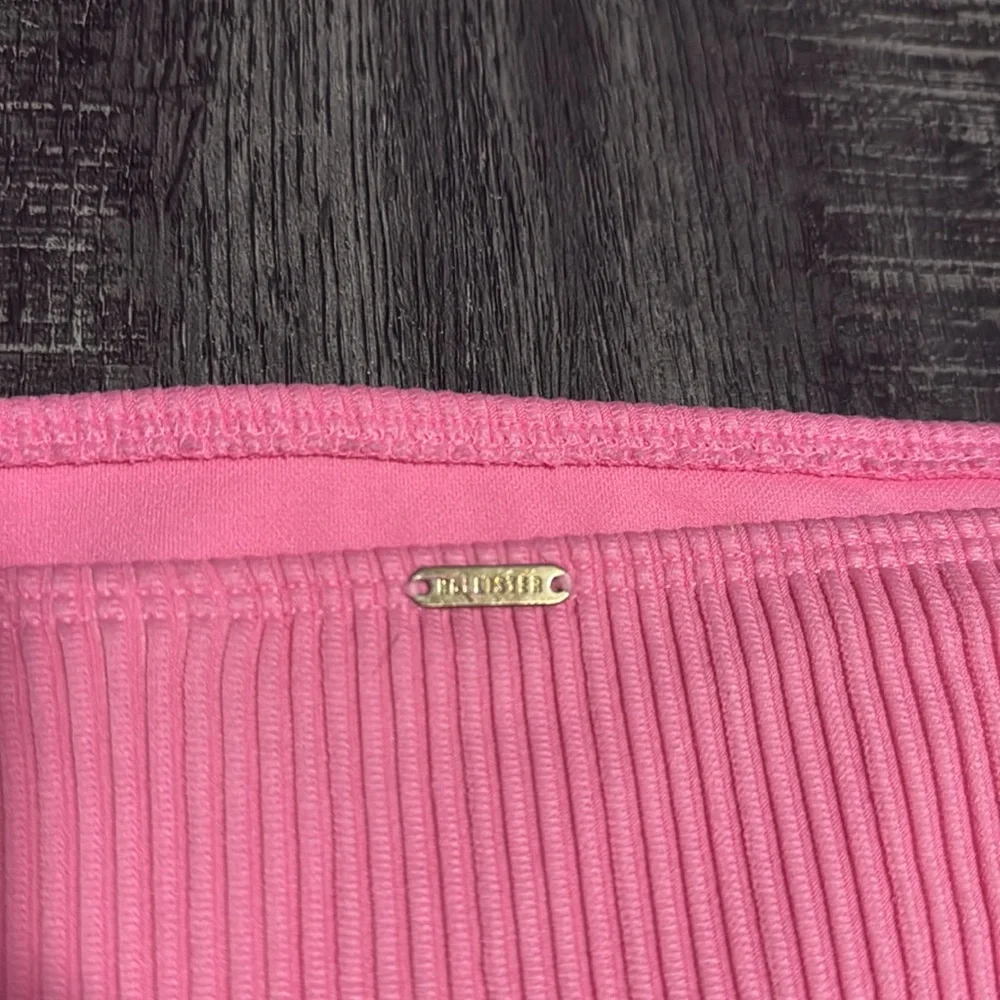 Pink Ribbed Bikini Bottom - Picture 3 of 4